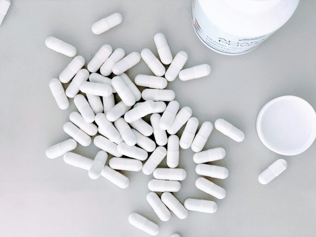 Stool softener capsules such as Colace (docusate)